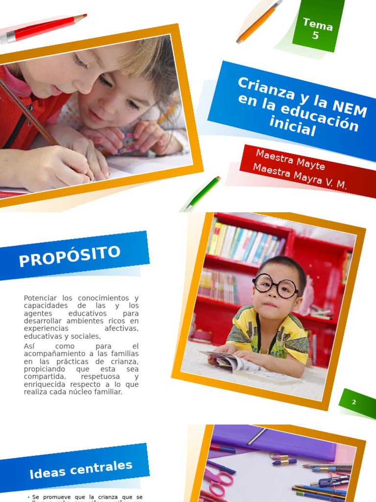 Crianza y La NEM en La Educación Inicial | PDF | Educación de la ...
