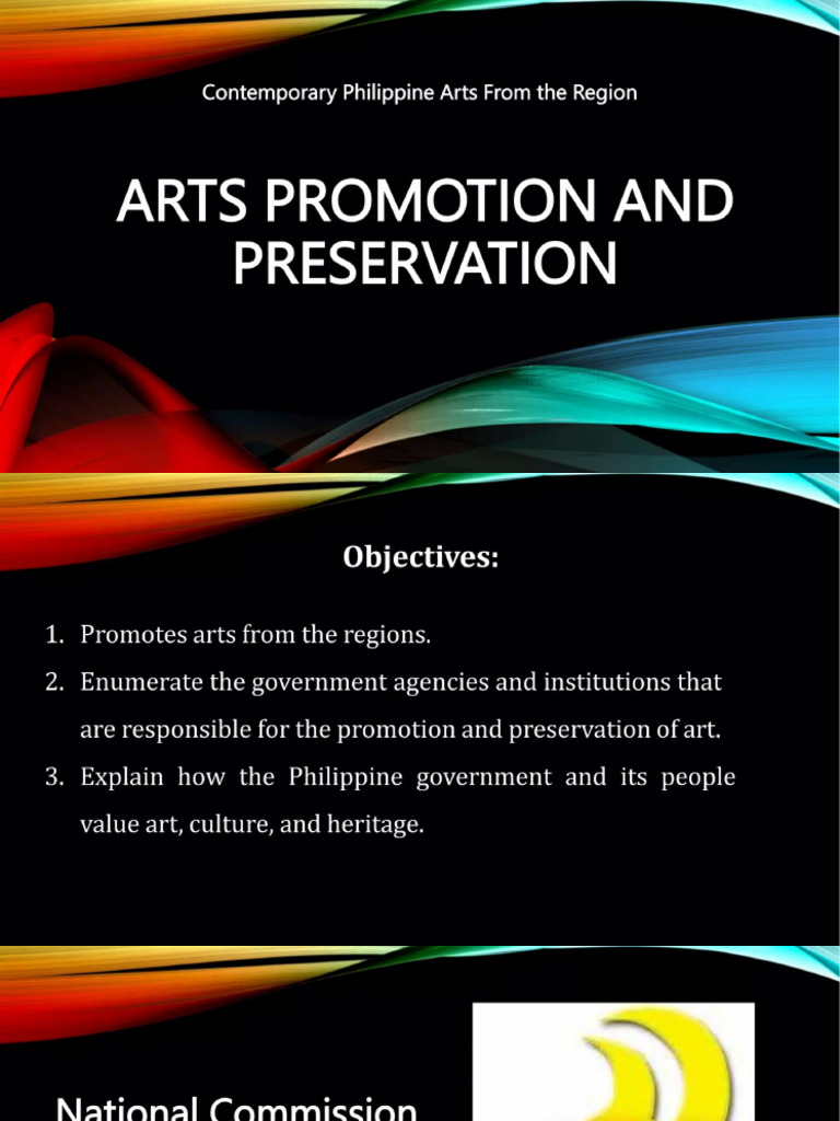 arts-promotion-and-preservation-GRADE 12 | PDF