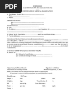 PNP ECG Medical Certificate Form | PDF