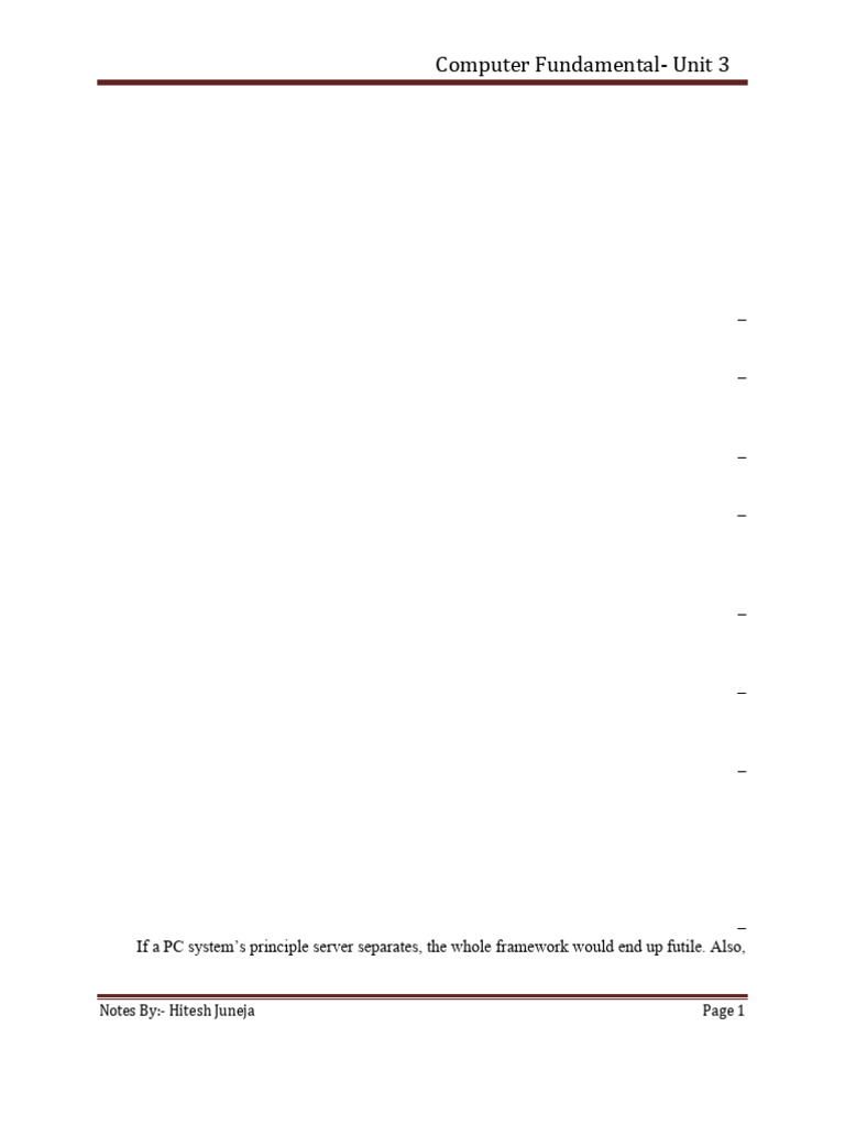Unit 3 computer fundamental pdf world wide web internet web