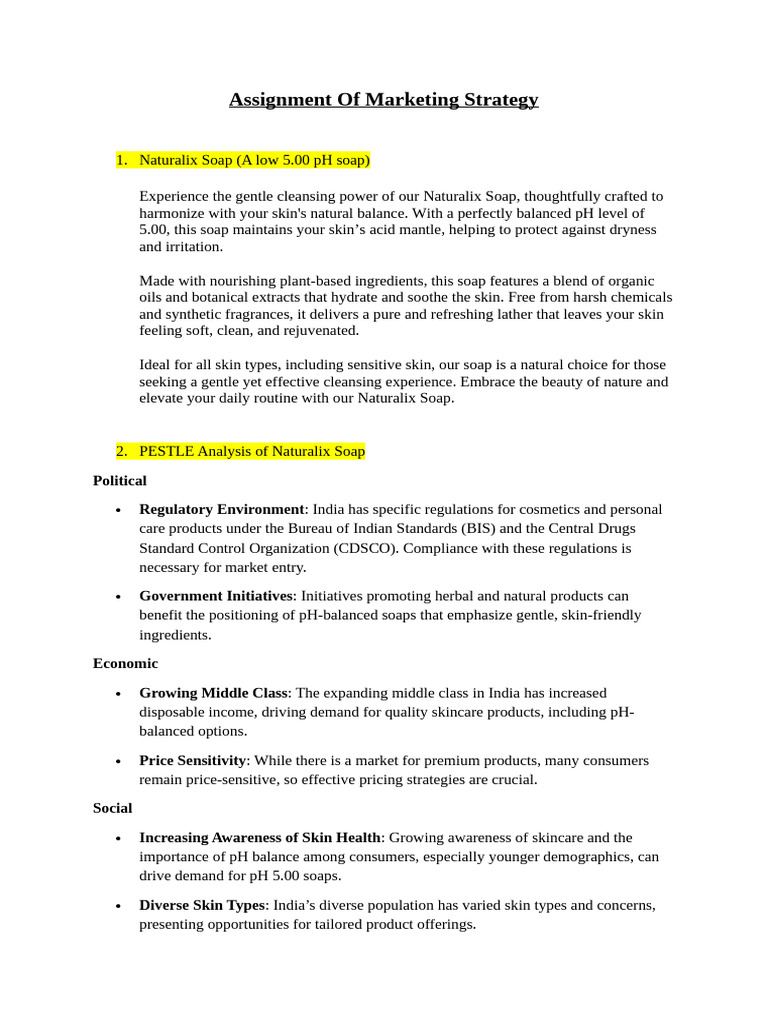 Assignment of Marketing Strategy 2 | PDF | Brand | Pricing