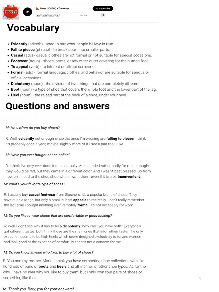 Ielts Speaking For Success | PDF