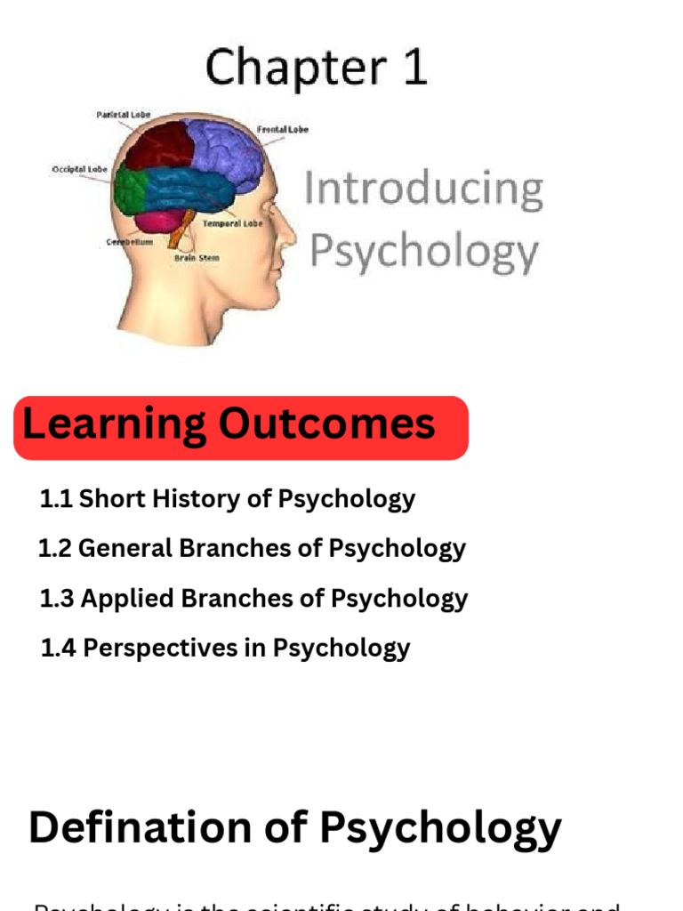 Introduction to psychology pdf psychology mind