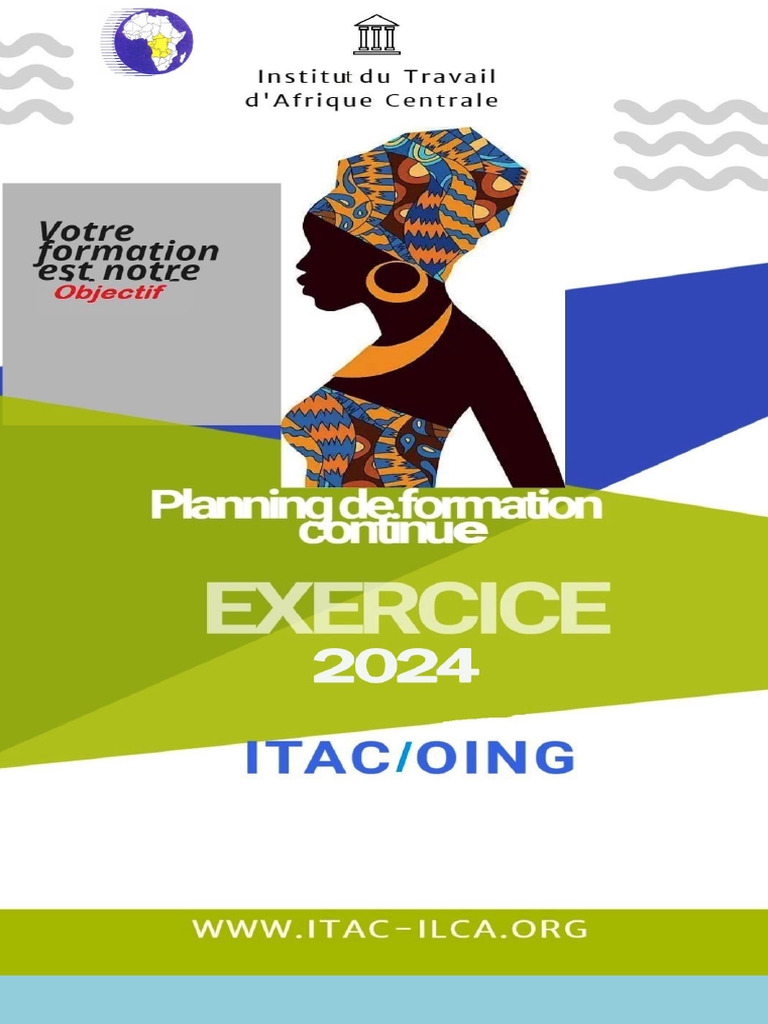 Planning 2024 de l'ITAC pour la formation | PDF | République ...
