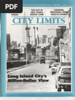 City Limits Magazine, March 1985 Issue
