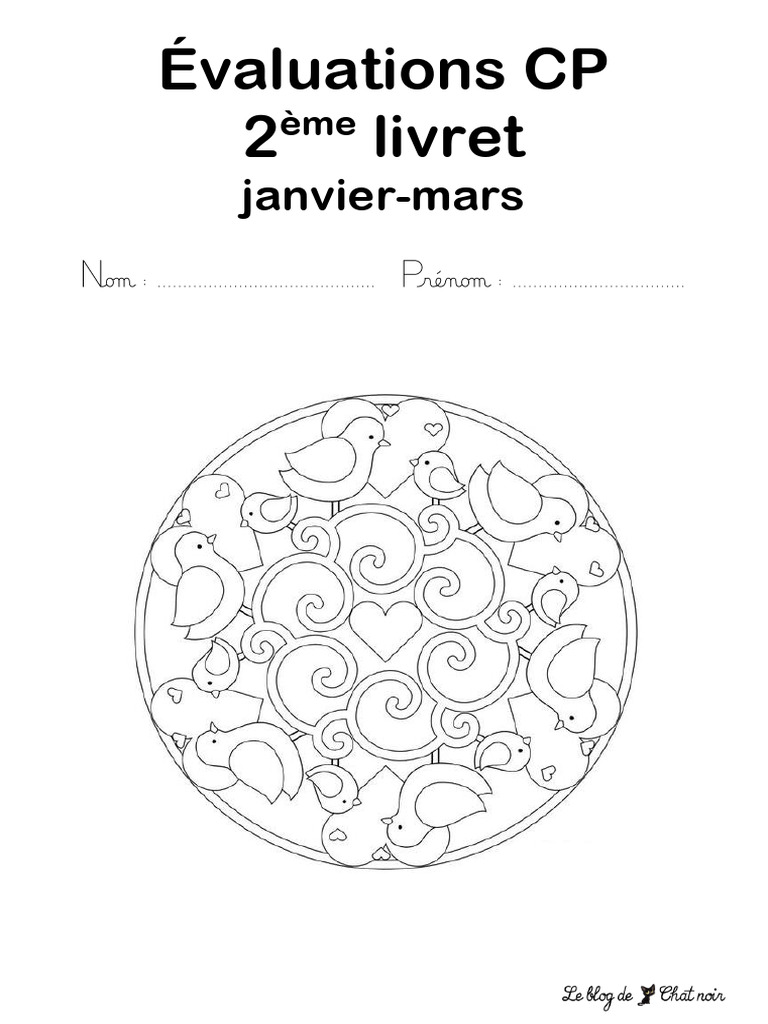 Évaluations CP Janv-Mars 2020 | PDF