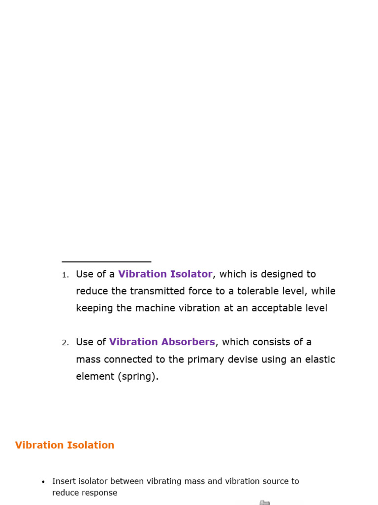 Vibration Control 5 | PDF | Oscillation | Resonance