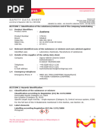 ACETONE - Sigma Aldrich - MSDS | PDF | Dangerous Goods | Occupational ...