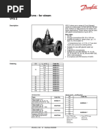 VFDH Flanged 2-Way Control Valve | PDF | Valve | Continuum Mechanics