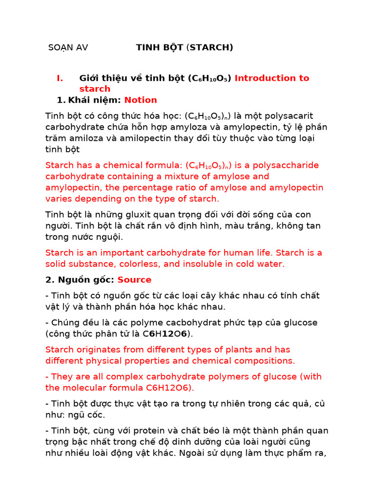Tinh B T Av | PDF