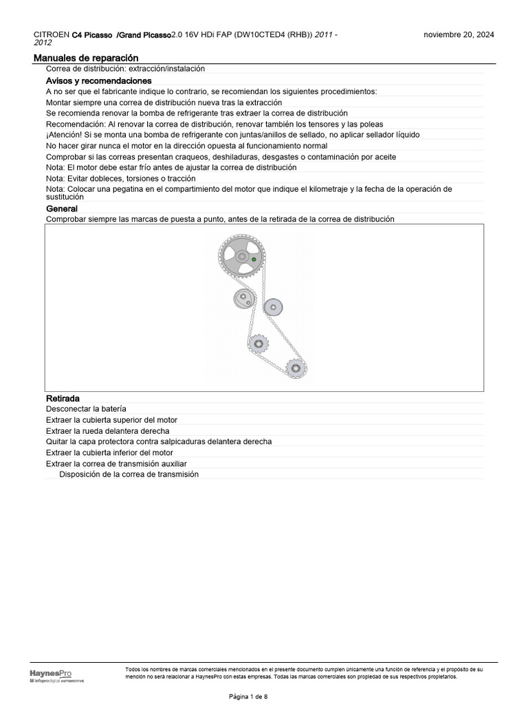 C4 distribucion pdf tornillo veh culo de motor