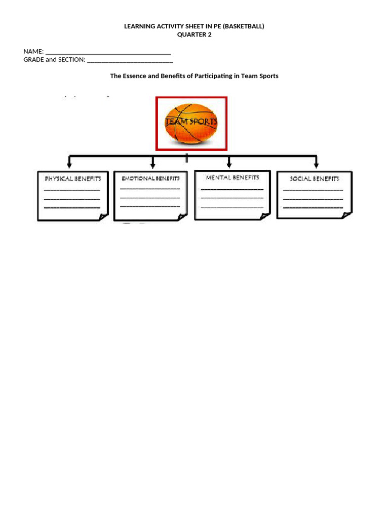 Quarter 2 LEARNING ACTIVITY SHEET IN PE | PDF | Volleyball | Indoor Sports
