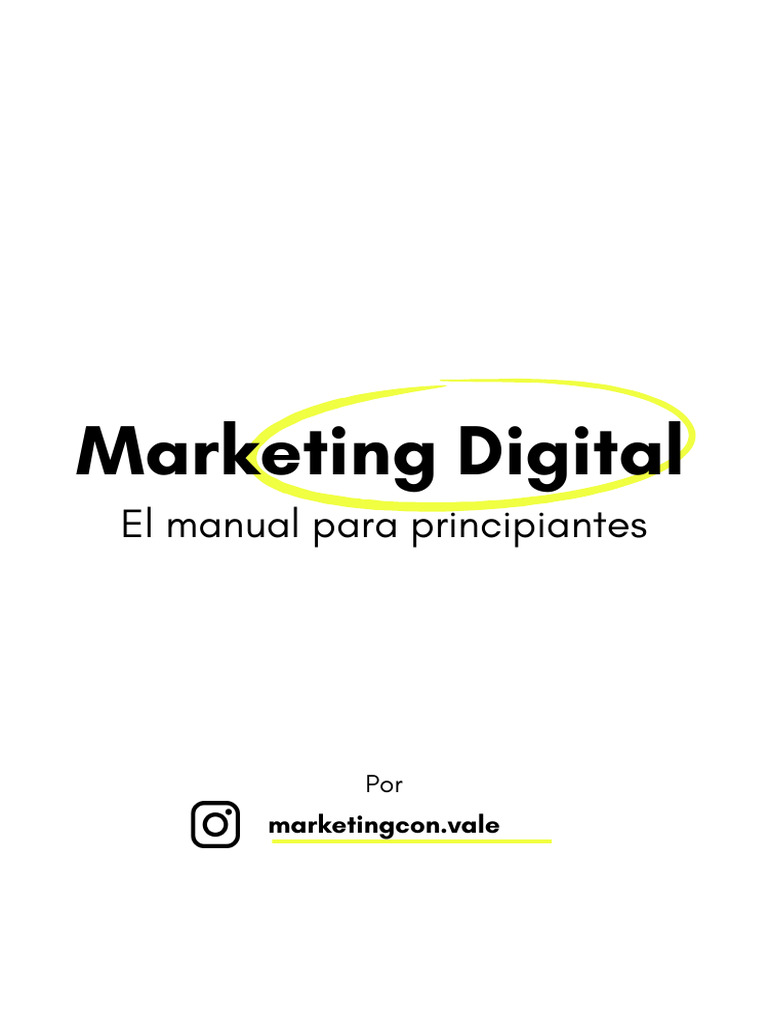 Guía para Iniciar en Marketing Digital | PDF | Publicidad digital ...