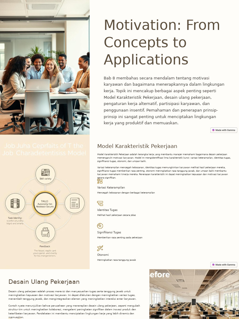 Motivation From Concepts To Applications | PDF | Karier & Perkembangan