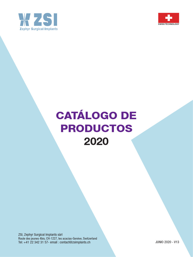 Zsi Catalogue of Products 2020 Es v13 | PDF | Urología | Pene