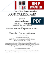 Job and Career Fair Invitation