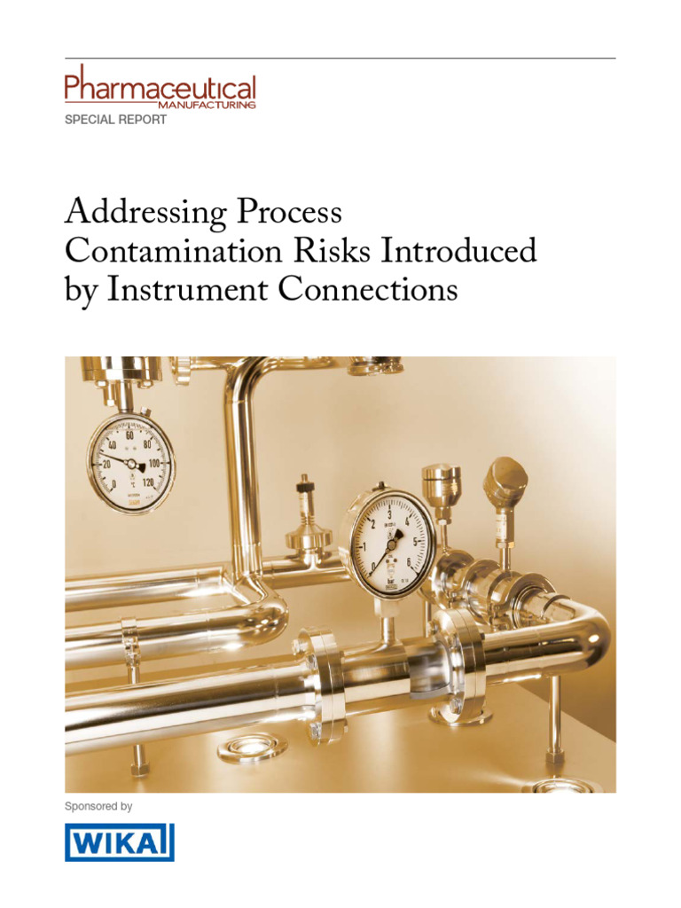 Reducing Contamination in Bioprocessing | PDF | Biopharmaceutical