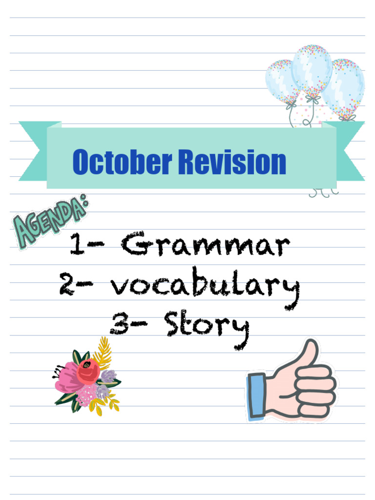 English Grammar Revision Notes | PDF | Linguistics | Languages