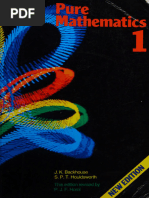 Essential Pure Mathematics - Backhouse J K John Kenneth | PDF