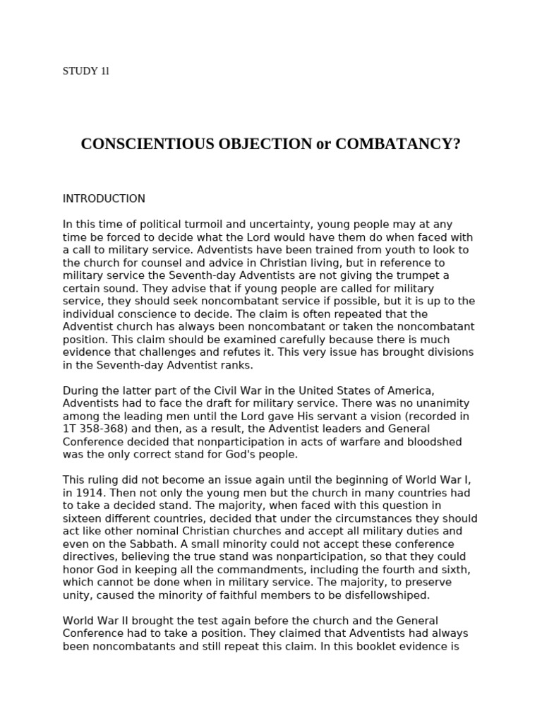 Study 11 | PDF | Ten Commandments | Conscience