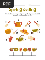 Worksheet Coding Anak TK | PDF