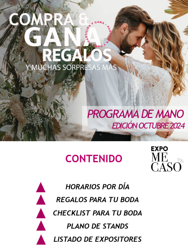 Programa de Mano: Edición Octubre 2024 | PDF