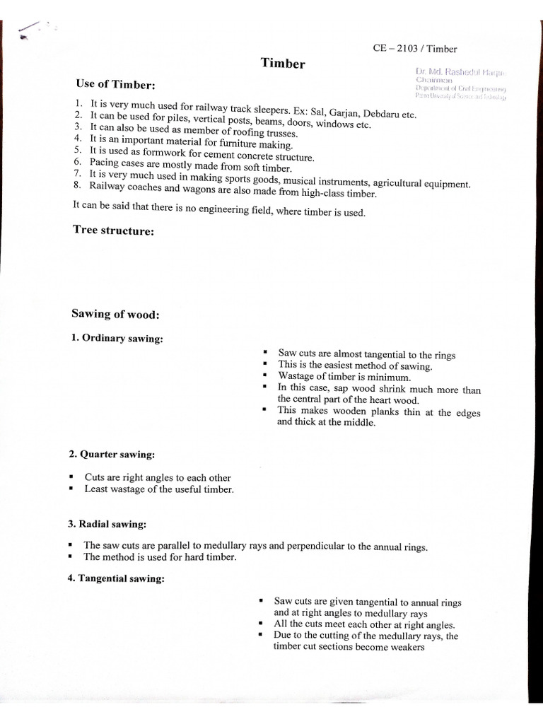 Timber | PDF
