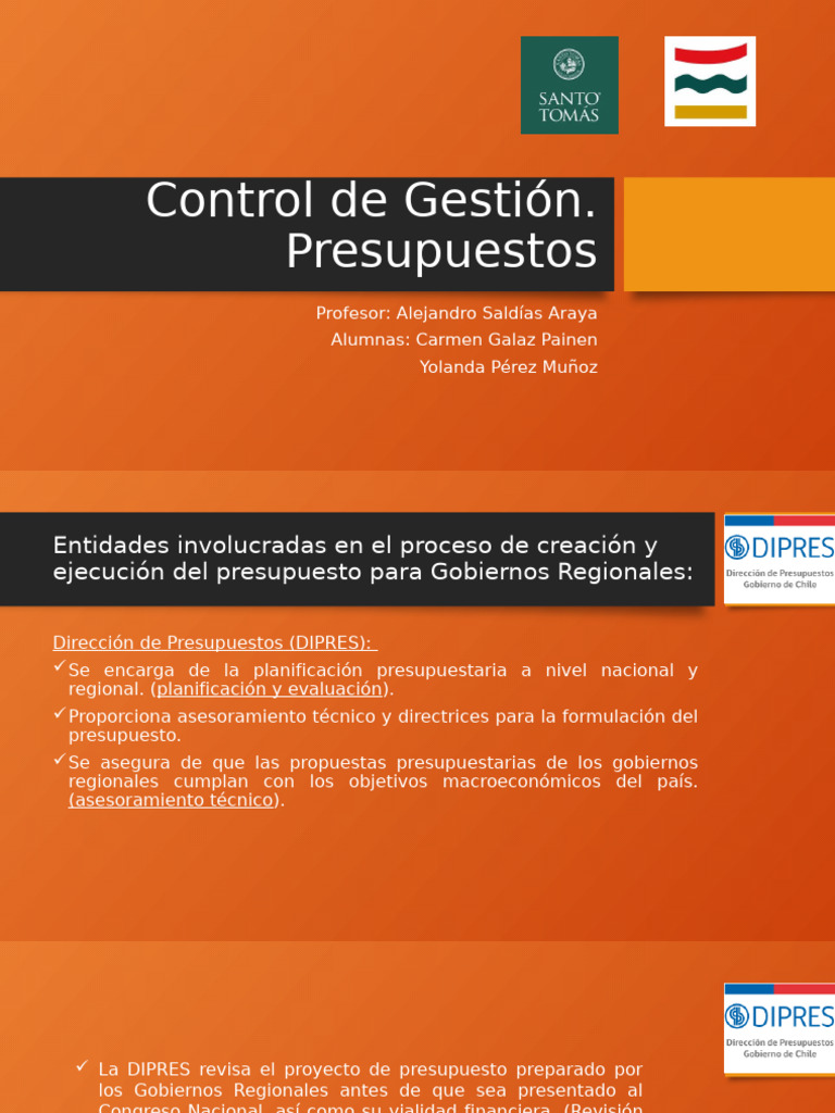 Gestión Presupuestaria Regional | PDF | Presupuesto | Presupuesto del ...