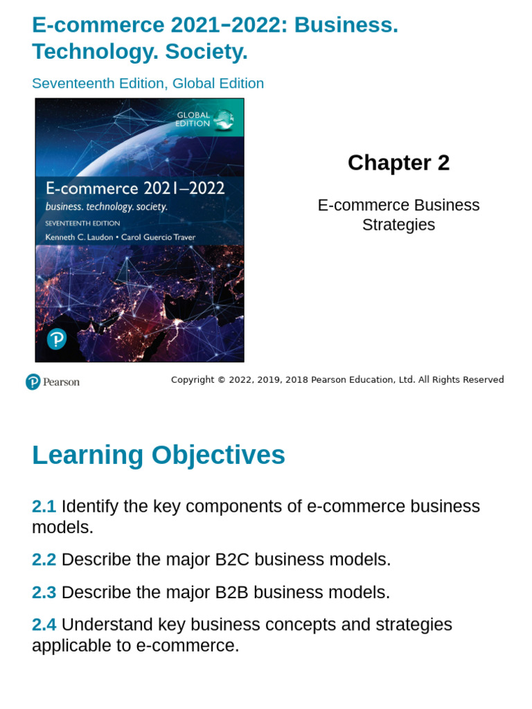 02 E Commerce Business Strategies | PDF | E Commerce | Supply Chain