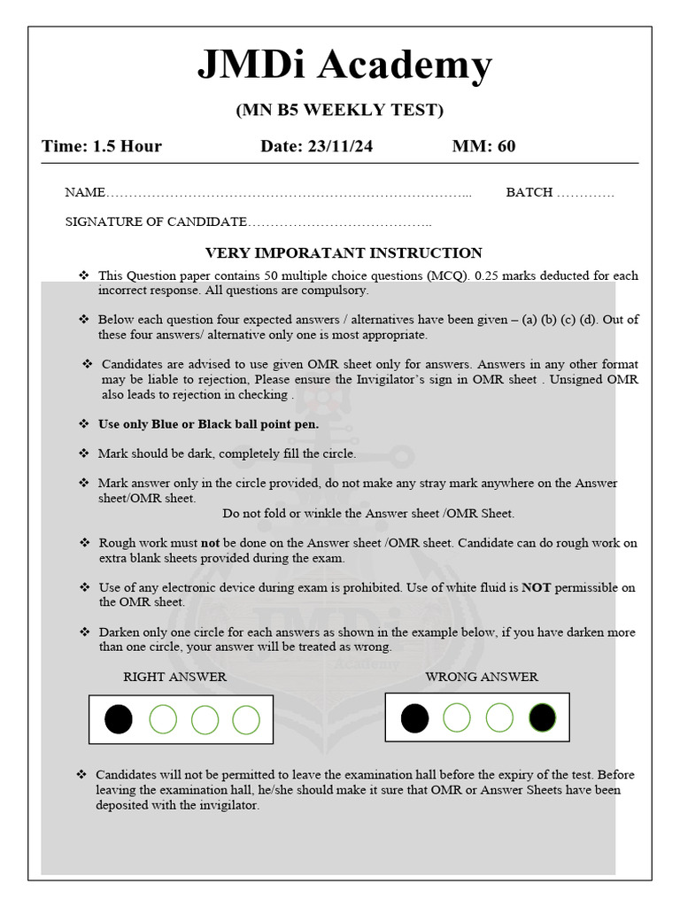 MN Weekly Test BATCH5 (23-11-24) | PDF | Young's Modulus | Elasticity ...