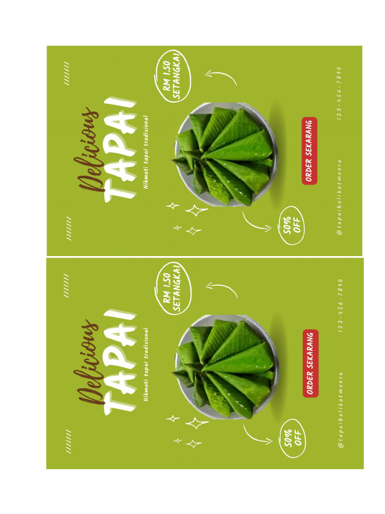 Tapai Flyers | PDF