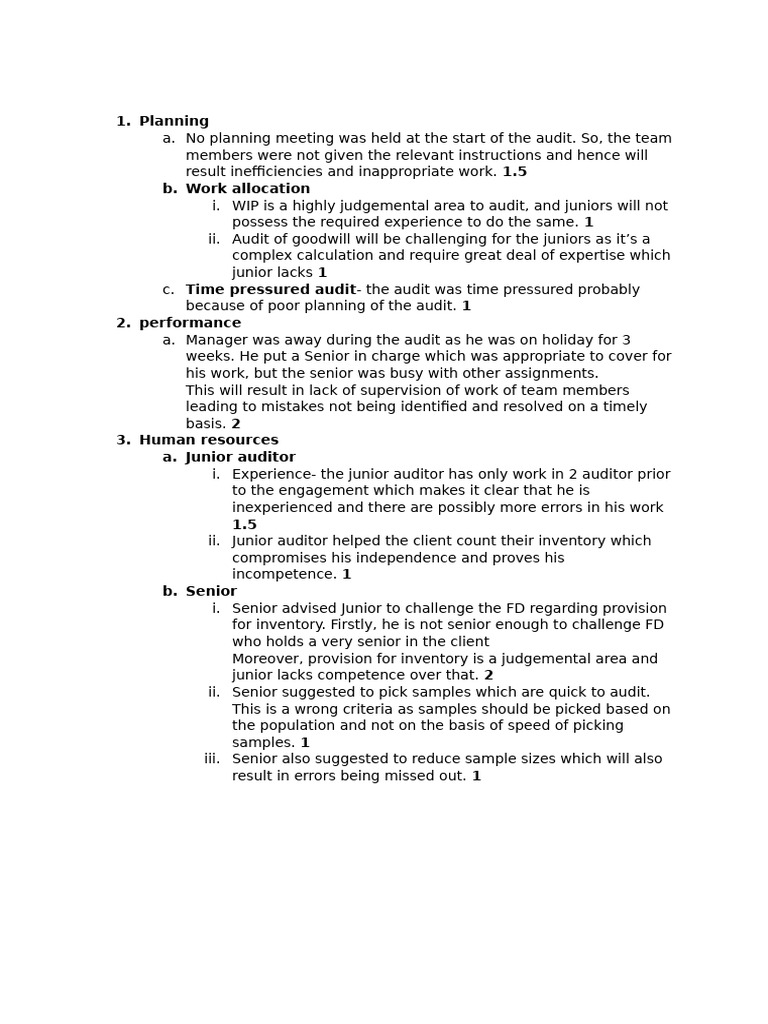 AAA Dec 2024 | PDF | Audit | Business
