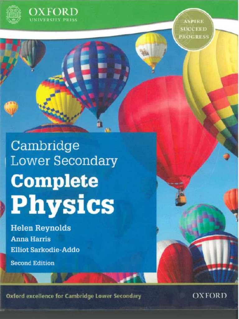 Cambridge Lower Secondary Complete Physics Lower Sec 2nd SB | PDF