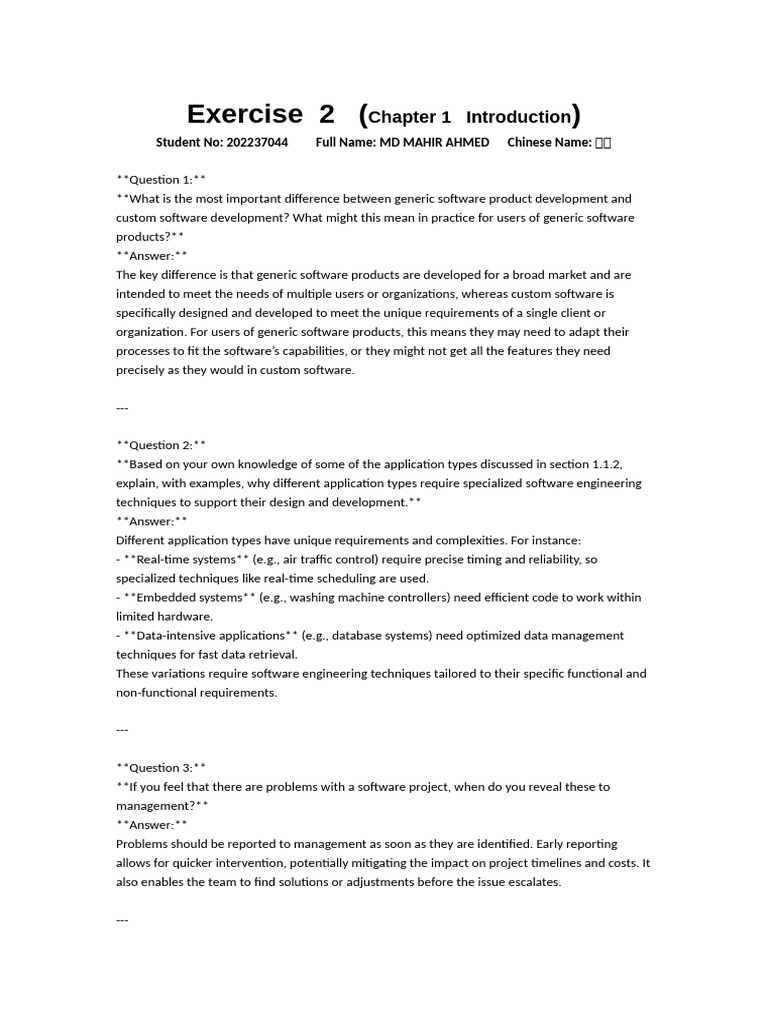 Software Engineering Insights | PDF | Software | Engineering