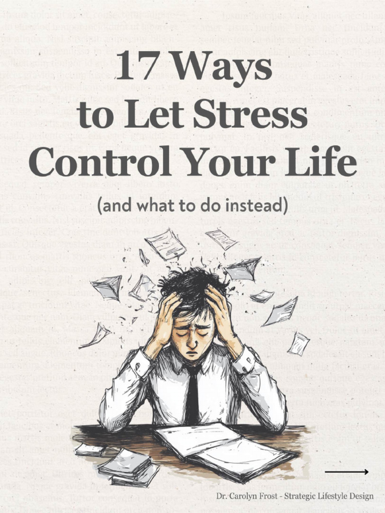 17 Ways To Let Stress Control Your Life PDF