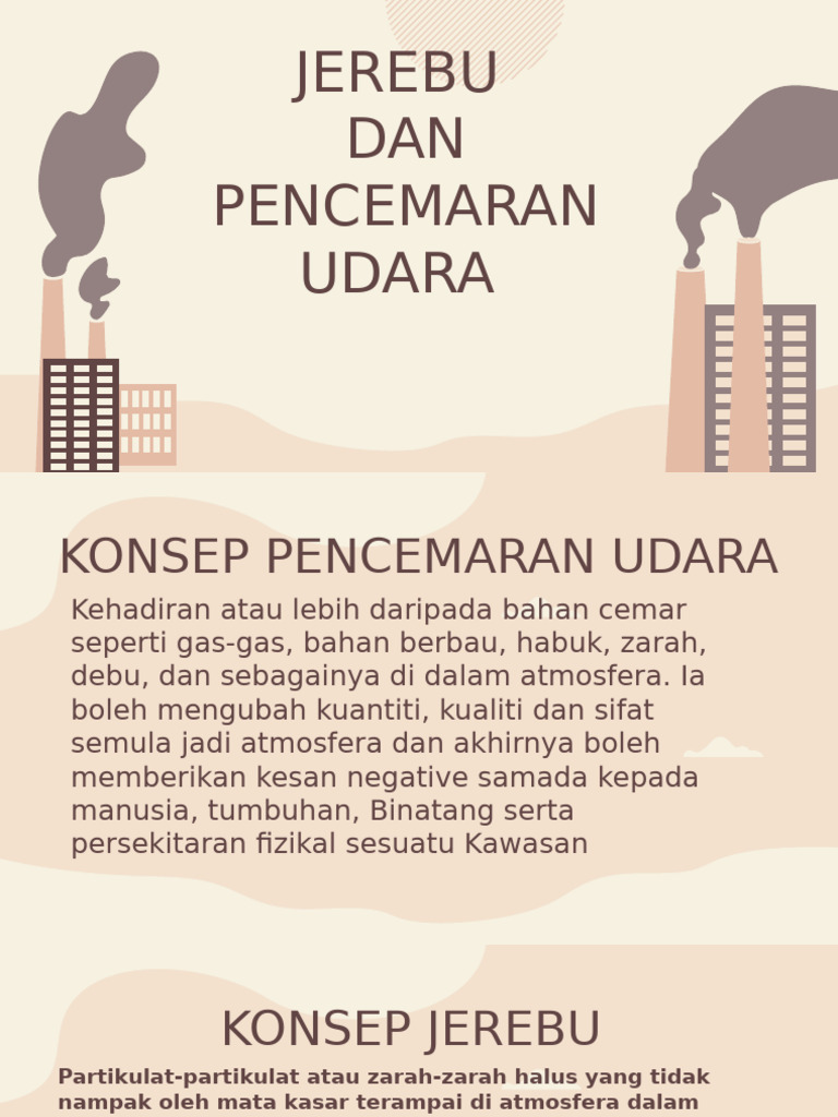 Jerebu dan Pencemaran Udara | PDF | Planets | Icon (Computing)