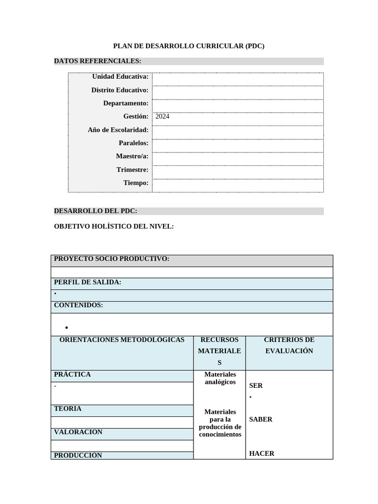 Modelo de PDC Semana 3 | PDF | Enseñando | Aprendizaje
