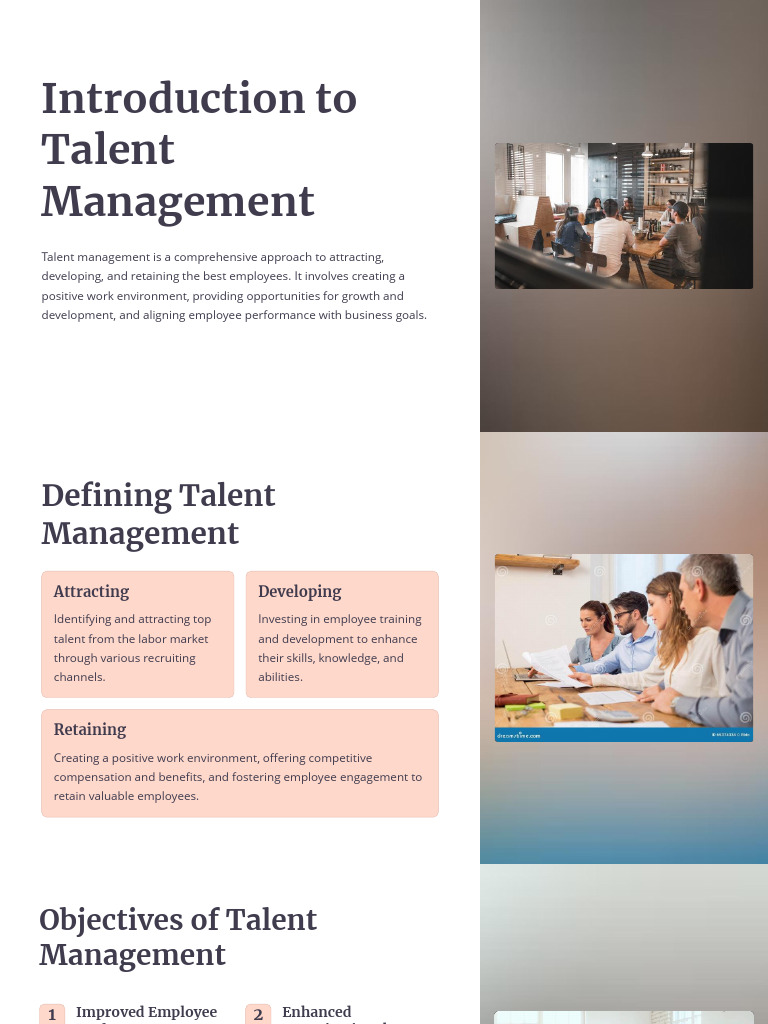 Introduction To Talent Management | PDF | Employment | Talent Management
