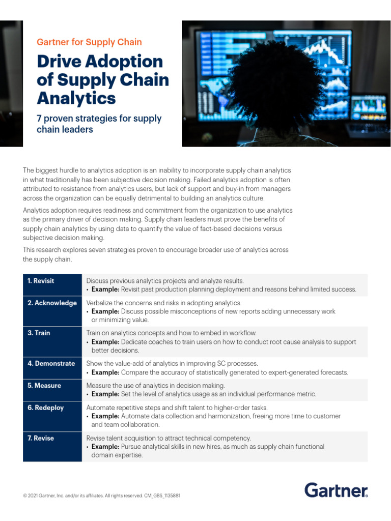 Strategies for Supply Chain Analytics Adoption | PDF | Analytics ...
