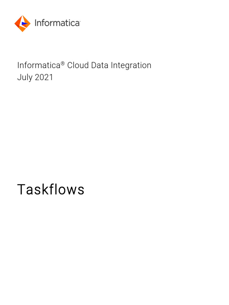 CDI July2021 Taskflows en | PDF | Parameter (Computer Programming ...