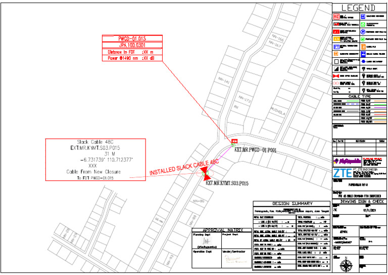 SF Purwogondo RW 01 - Dwg-Subfeeder | PDF