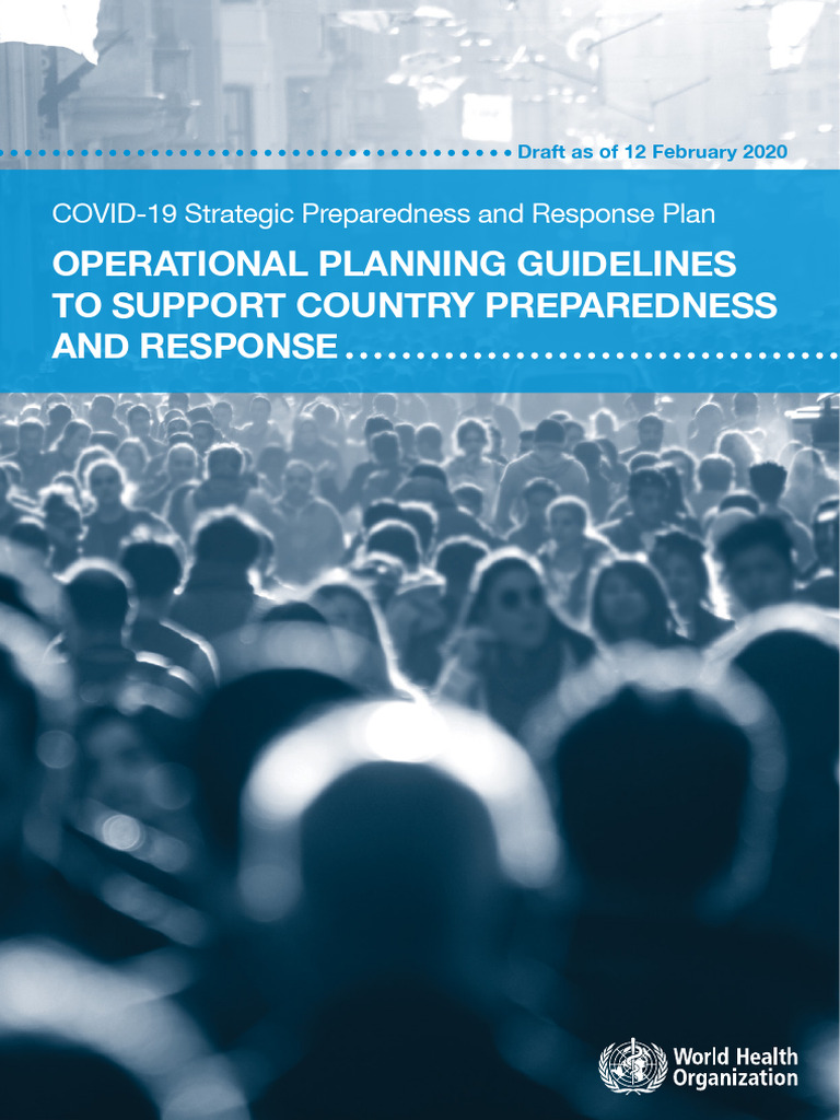 Covid 19 SPRP Unct Guidelines | PDF | Emergency Management | Wash