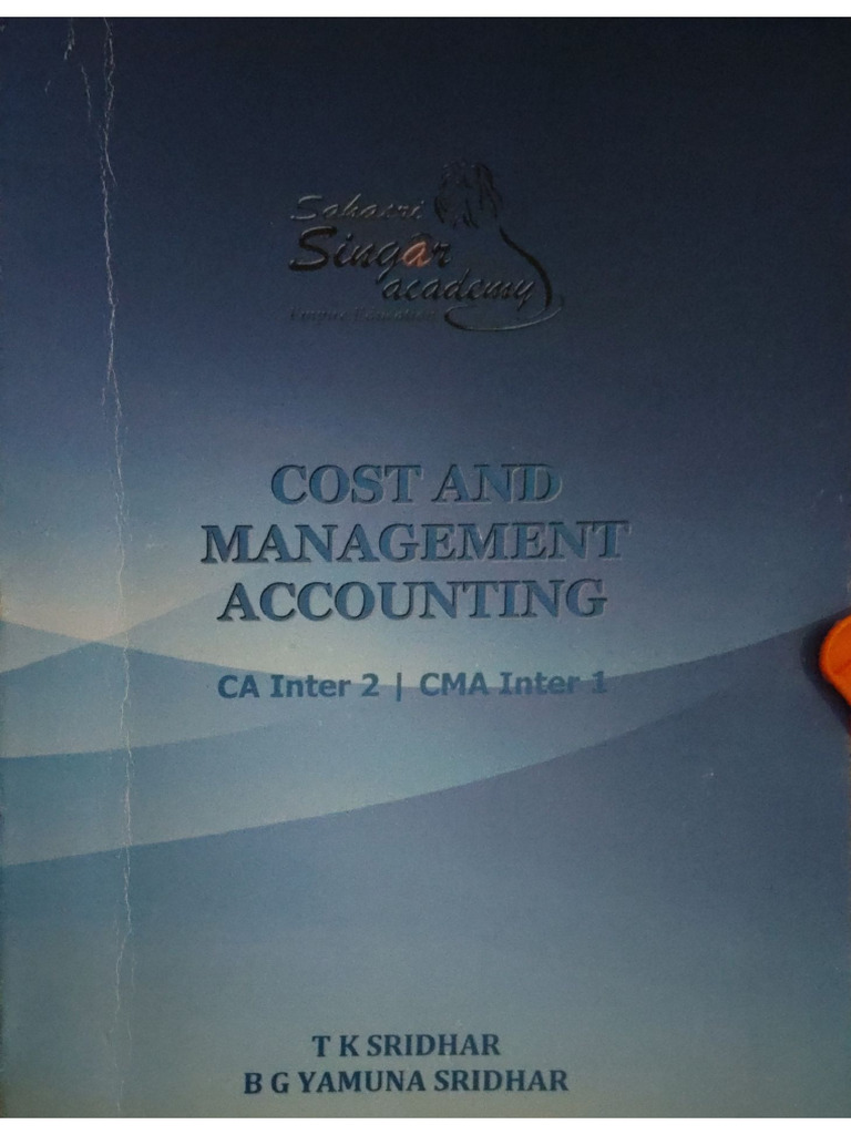 CMA Inter +costing+1.1+marginal Costing | PDF