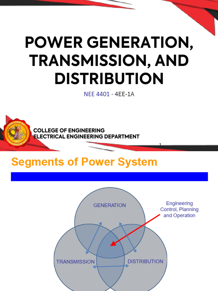 Power System Segments Overview | PDF | Electric Power Transmission ...