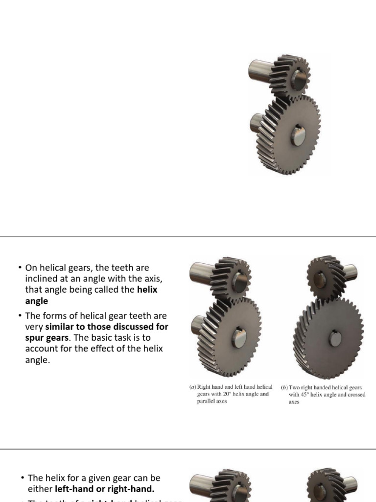 7 Helical Gear 1 Pdf Gear Helix
