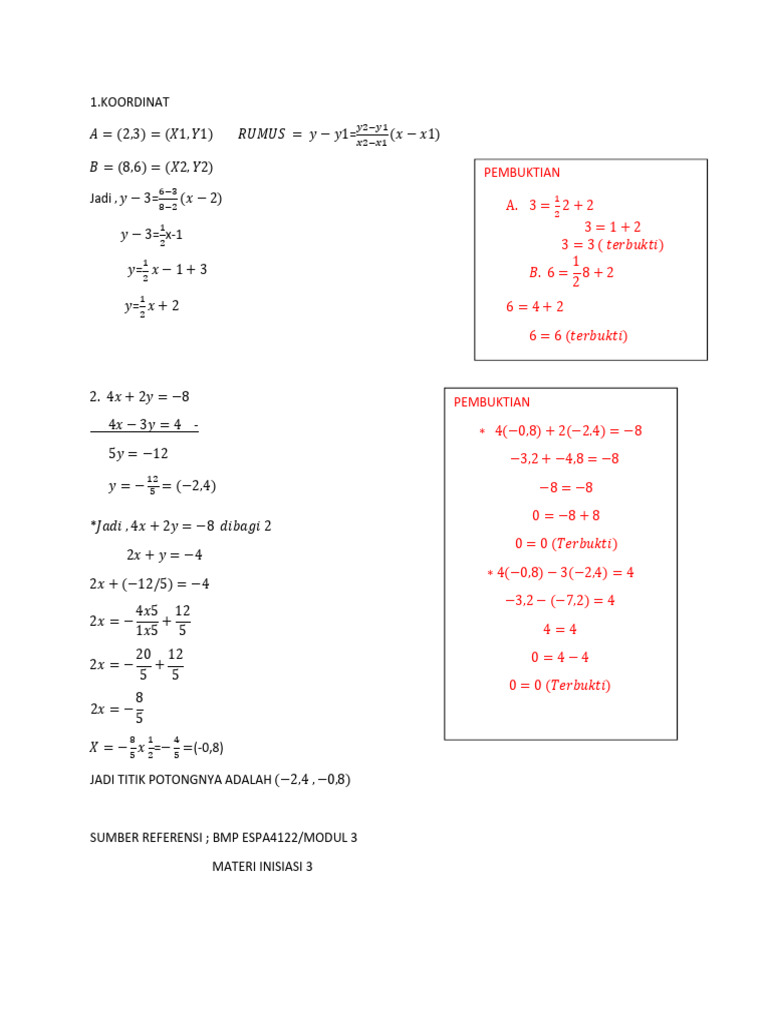 Matematika Ekonomi Sesi 3 Diskusi Pdf