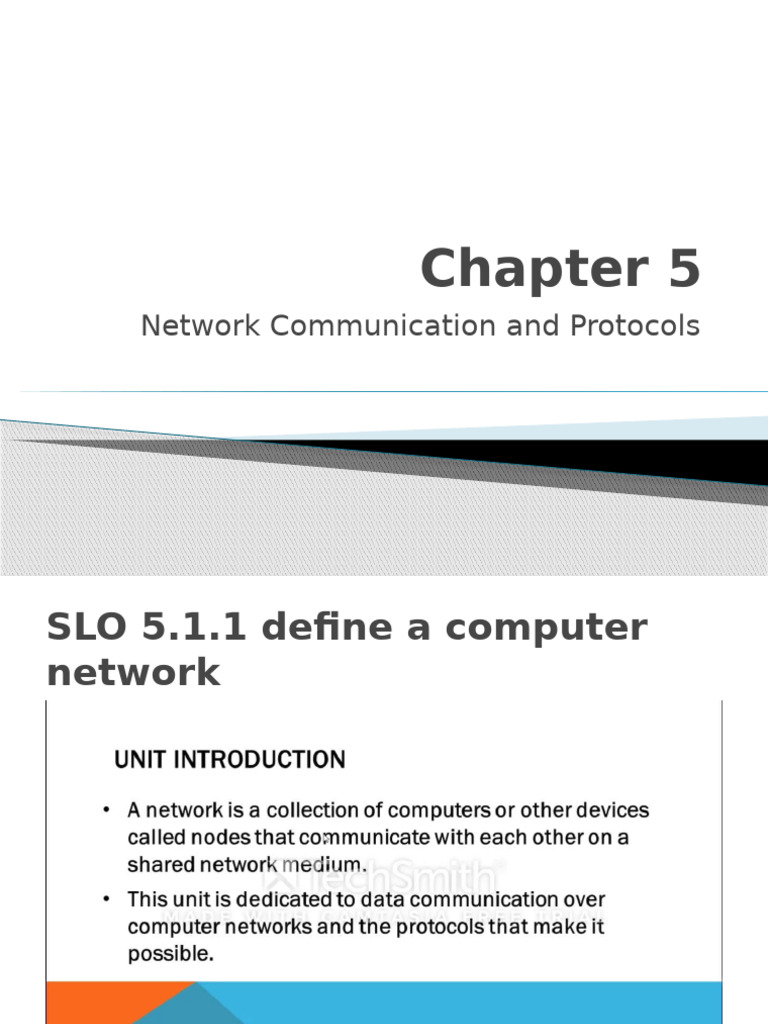 Chapter 5 | PDF | Internet Protocol Suite | Osi Model