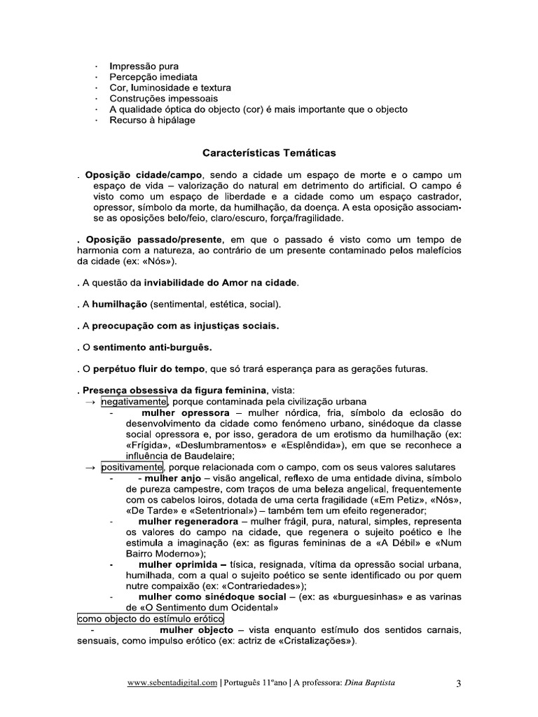 Cesário Sebenta | PDF