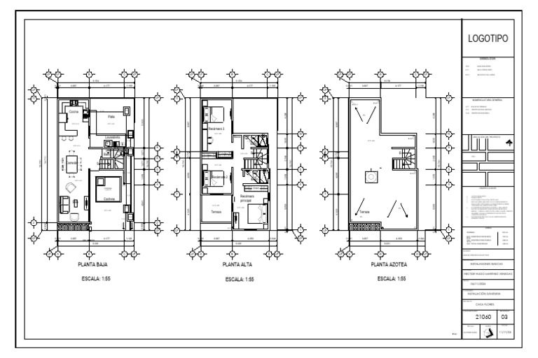Plano de cuartos en renta | PDF