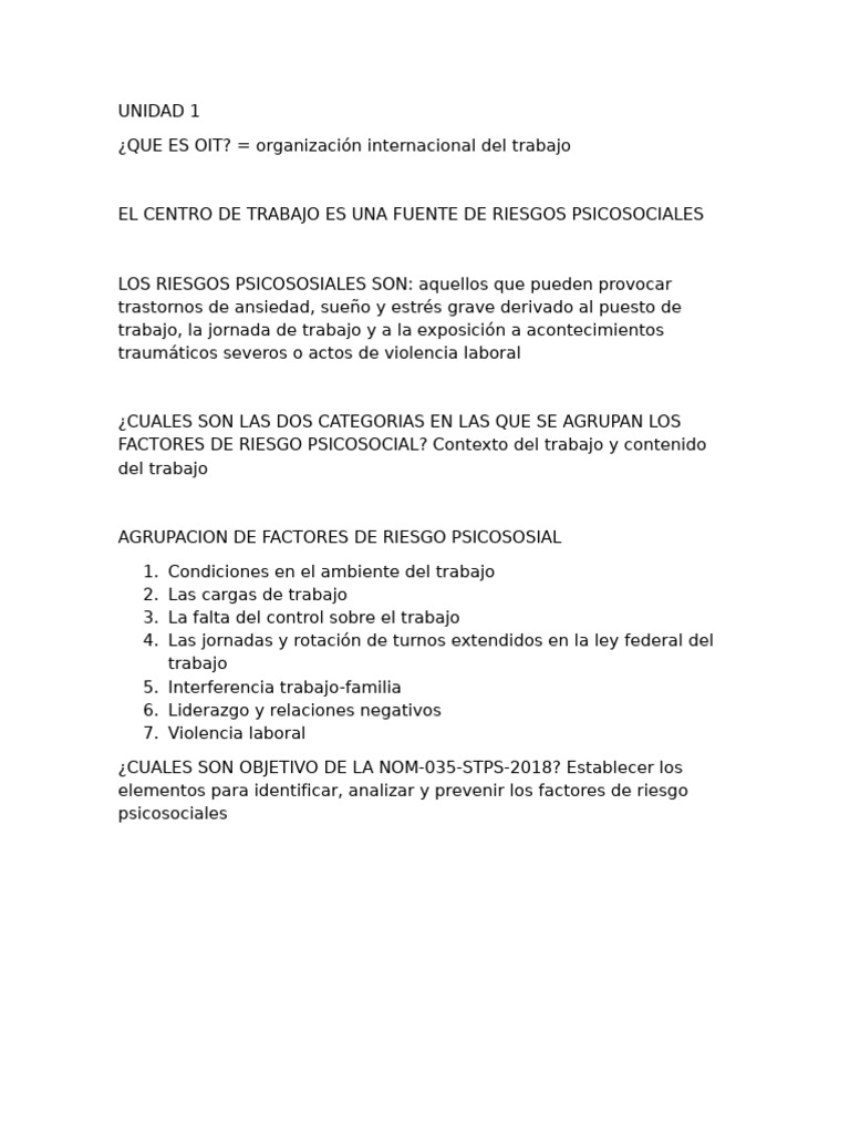 Unidad 1 | PDF | Crecimiento personal y profesional